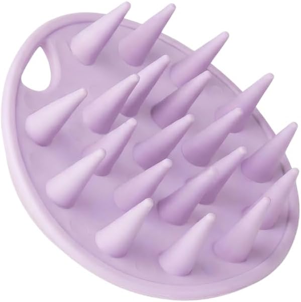 Boie USA Scalp Scrubber - Exfoliating Shampoo Brush, Soft Bristles for Dandruff and Buildup Removal - Gentle Scalp Massager Promotes Circulation - BPA- & Latex-Free, Made in The USA & Easy to Clean