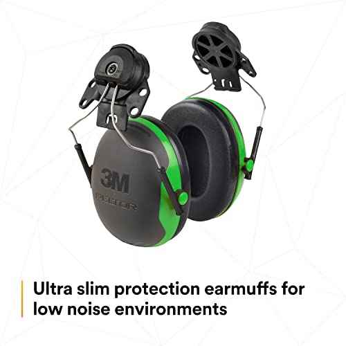 3M PELTOR Ear Muff Hearing Protection, X1 Series, Noise Protection, Construction, Manufacturing, Maintenance, Automotive