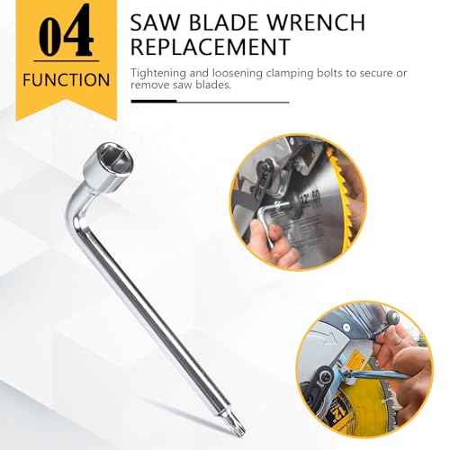 608563-01 Replacement Blade Wrench Fit for Dewalt Miter Saws DW718 DW713 DW715 DW718 DWS780 Blade Wrench Miter Saw Parts