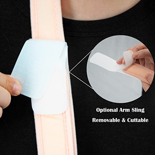 Sarmiento Brace - Humeral Shaft Fracture Splint Humeral Fracture Brace for Broken Upper Arm Shoulder Bicep Left/Right Arm Long-Bone Humerus Fracture for Men and Women (S)