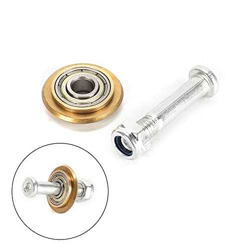 2 Pack Tile Cutter Wheel Cutting Blade Replacement Premium Tungsten Carbide Bearing Ceramic 22¡¿6¡¿6mm Scoring With Bolt Lock Nut For Wall Floor Tiles Glass Knife Manual Machine
