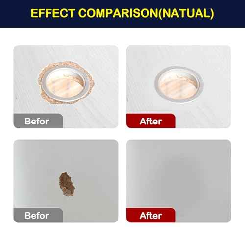 Wood Filler & Putty, White, 280g, Sandable, Paintable & Stainable, Quick-Drying, Non-Toxic, Ideal for Furniture, Cabinets, Floors & More
