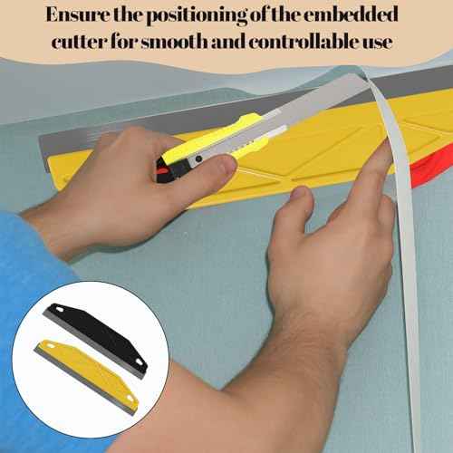 Paint Trim Guard 12 Inch ? Professional Paint Edger Tool for Walls, Paint Shield for Trim, Precision Edge Tool for Clean, Crisp Lines
