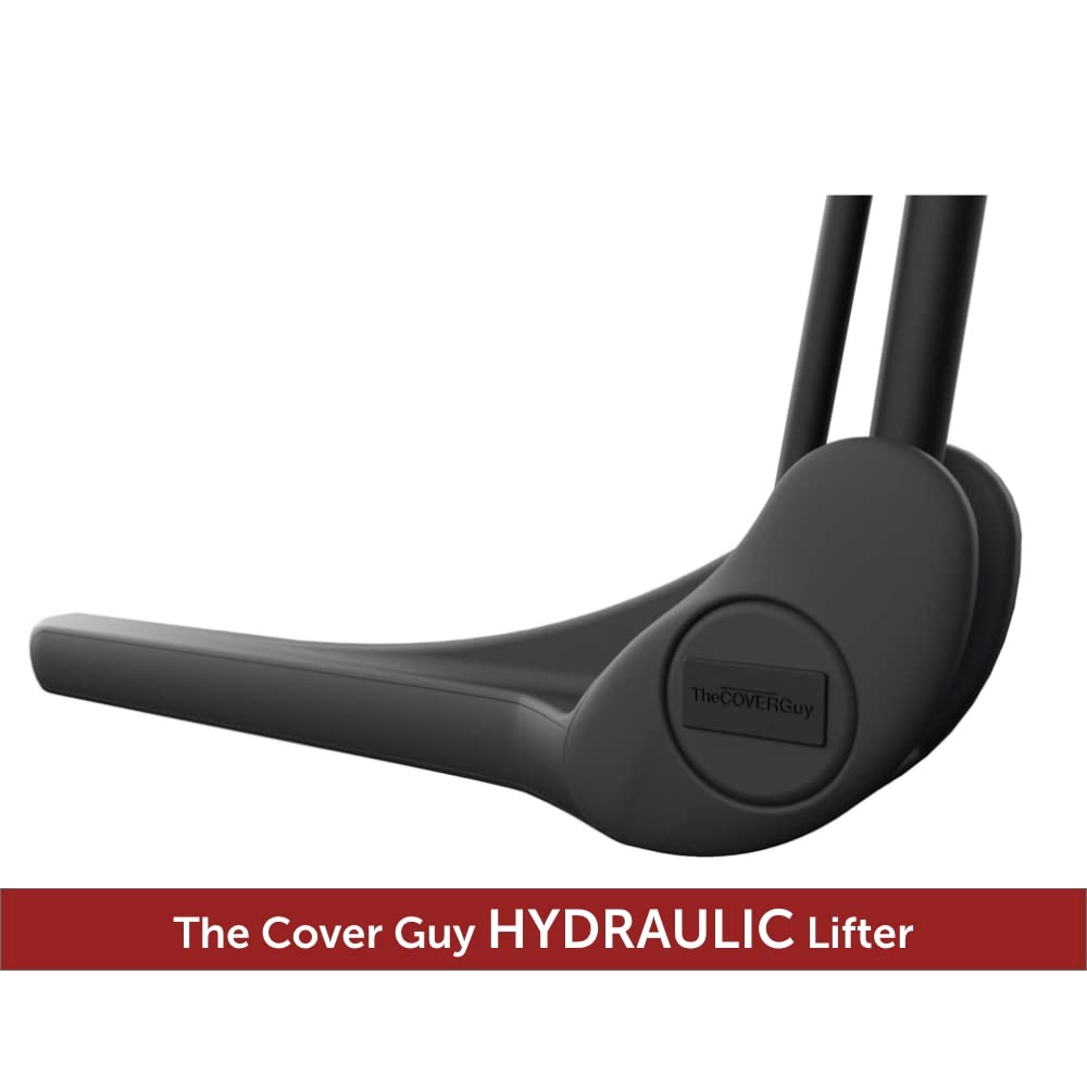 The Cover Guy Premium Hydraulic Hot Tub Cover Lifter - Effortlessly Lift and Remove Your Hot Tub Cover
