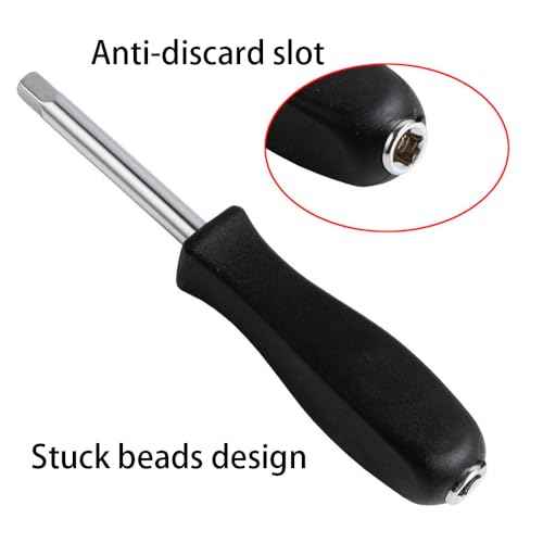 3 Pcs 1/4 Inch Drive Spinner Handle, Standard Socket Driver Handle for Car, Automotive Repair Maintenance