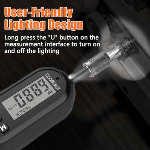 38pcs Torque Screwdriver 1.01-106.2 in-lbs/0.11-12 Nm, 1/4 inch Drive Electronic Digital Torque Wrench Set Vibration with Buzzer/LED Notification for Gunsmithing, Scope Mounting