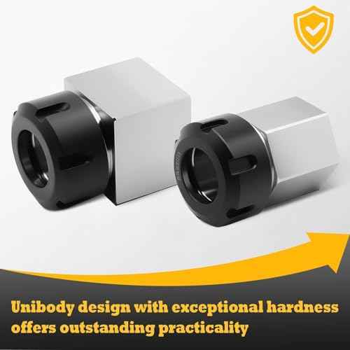 ER-32 Collet Chucks Block Set of Square and Hex Workholding Holder for CNC Machines