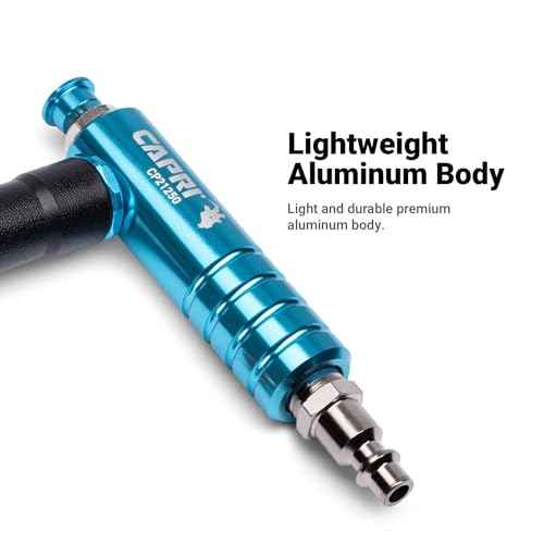 Capri Tools Sandstorm Air Blow Gun with High-Velocity Whirlwind Nozzle