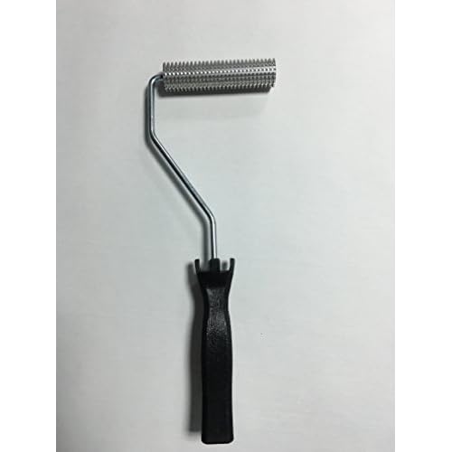 3/4" x 3" Nobby Roller Fiberglass Laminating Roller Bubble Roller for Resin Laminating Roller Project kit for Composite