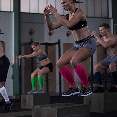 Bauerfeind Sports Compression Lower Leg Calf Sleeves (1 Pair) - Improved Circulation, Airknit Fabric Breathable, Washable