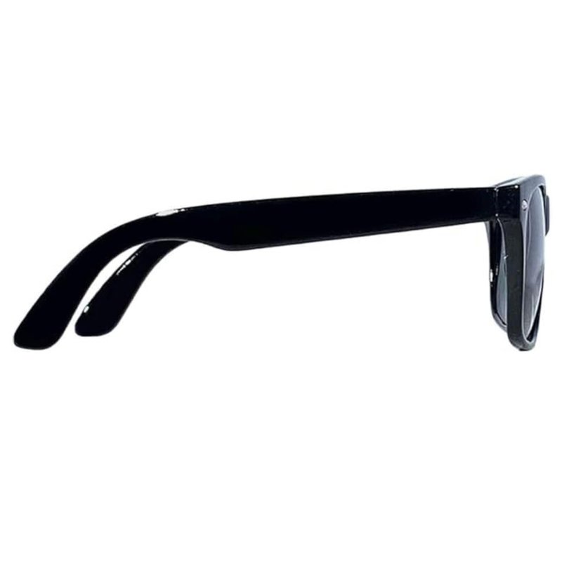 Thacher's Nook Kids Sunglasses Black Vintage Shades for Children Boys & Girls with UV400 Protection (Ages 3-10)