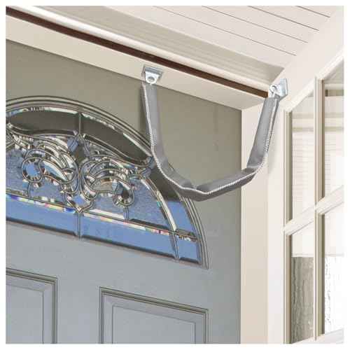 Nuk3y Heavy Duty Storm Crash Chain with Solid Brass Bracket (Stainless Steel, 25-1/2")