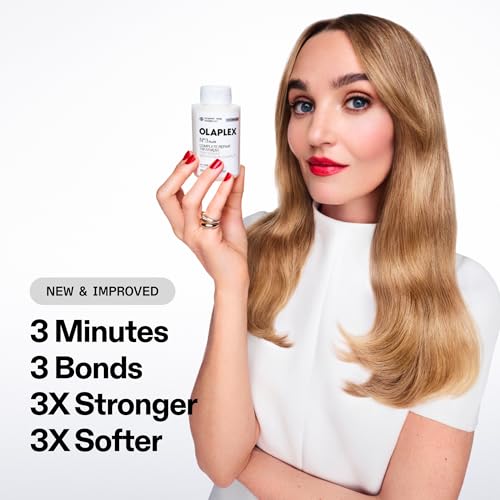 Olaplex N°.3PLUS Complete Repair Treatment: 3-minute Pre-shampoo Treatment to Immediately Repair Hair Damage for Softer, Stronger Hair | For Coily, Curly, Straight, and Wavy, 100 mL / 3.3 Fl Oz