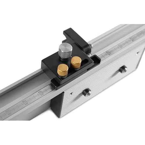 WEN 18-Inch Premium Aluminum Miter Gauge Fence with Flip-down (WA1402)