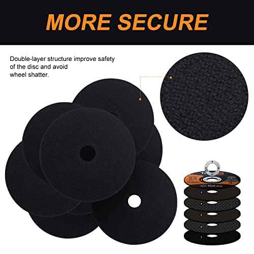 Cut Off Wheels 3 inch 25 Pack - 3¡± x 1/16¡± x 3/8¡± Cut Off Wheel for Metal Stainless Steel Cutting Disc for Angle Grinder Cut-Off Wheel