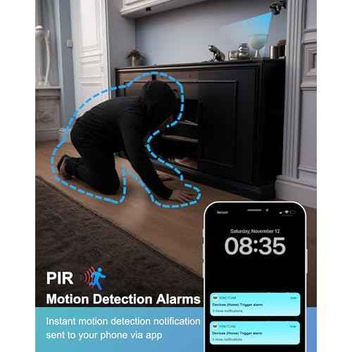 Mini Camera Wireless 1080P Wi-Fi Hidden Camera for Indoor Security Pet Monitoring, Motion Detection & Night Vision Nanny Cam Pet Cameras