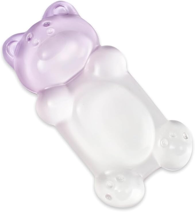 Purple Gradient Gel Mouse Wrist Rest ?€?Cute Bear Mouse Wrist Rest, Ergonomic Mouse Support,Comfort & Support for Typing and Gaming