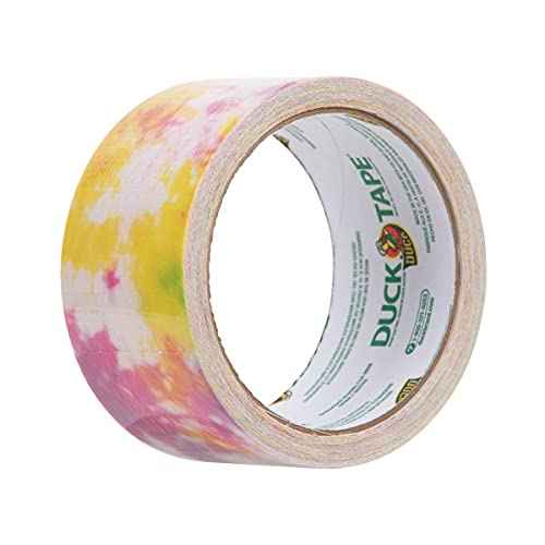 Duck Tape Pattern Colours Tie Dye. Arts & Crafts, DIY, Crafts, Gift Wrapping, Decorative, Scrapbook, Scrapbooking, Bullet Journal, Planner, Party, Festivals, Decoration - 48mm x 9.1m