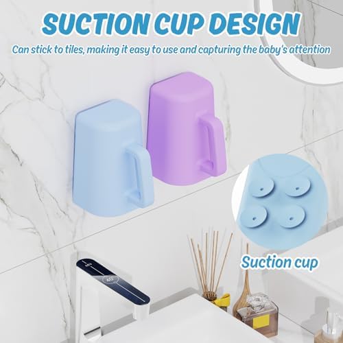 Silicone Portable Hair Wash Station for Kids, Hair Washing Basin with Rinse Cup for Children, Toddlers and Teens on Bathtub or Sink, Tear-Free Shampoo Bowl for Children (Blue)