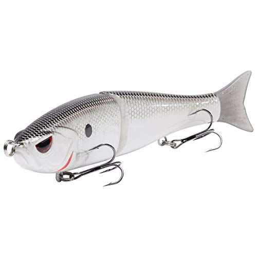 Bassdash SwimShad Glide Baits Jointed Swimbait Bass Pike Salmon Trout Muskie Fishing Lure