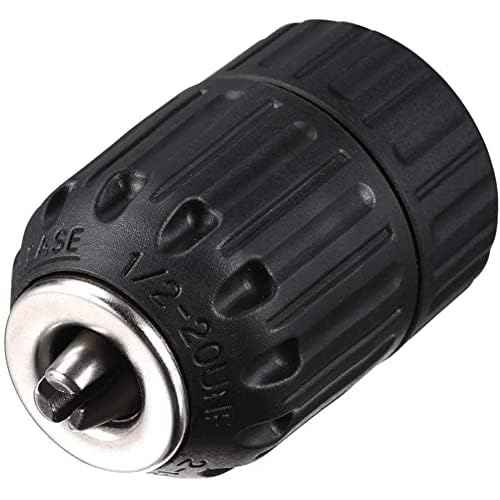 YXQ 2.0-13mm Tapered Keyless Drill Chuck 1/2"-20 UNF Mount Hammer Conversion Quick Change Electric Drill Electric Accessories Tool