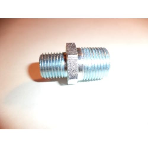 Bedford Precision Nipple 1/4" NPT x 3/8" NPT for Binks, Graco, Titan, and Wagner