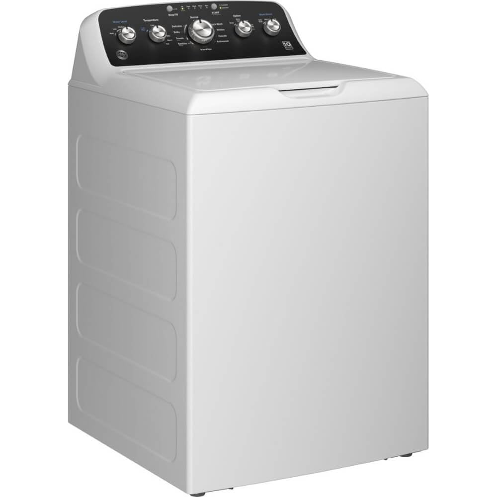GE GTW485ASWWB 27 Inch Top Load Washer with 4.5 cu ft Capacity, Stainless Steel basket