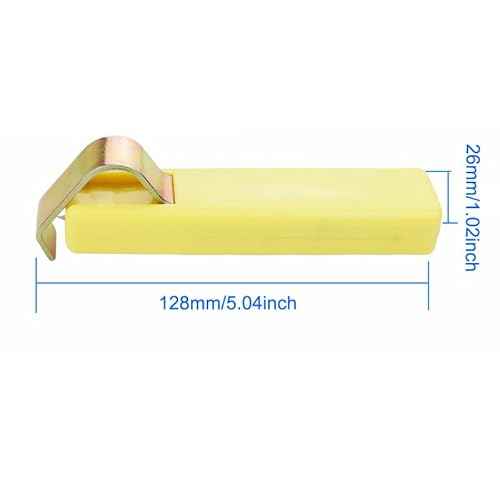 Flexible Gas Line Stripper Gas Dryer Hose Stripping Tool Multi-Conductor Electrical Wire Insulation Cutter Radius Remover For CSST Natural Gas Corrugated Stainless Steel Tubing Propane Pipe