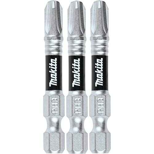 Makita E-00789 Impact XPS¢â #3 Phillips 2" Power Bit, 3/pk