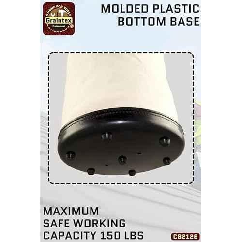 Graintex CB2126 Utility Plastic Bottom Canvas Bucket