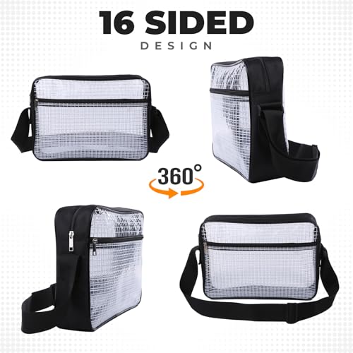 Engineer Bag -14 Inches Cleanroom Transparent Tool Bag Simple Type (7 Liters)