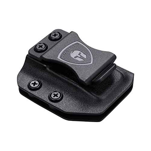 1.5 Inch / 1.75 Inch Holster Belt Clip Optional: Tailored for IWB & OWB Sheath, Kydex Holster & Knife Sheath Belt Clip, Belt Clip for Holster, with Metal Washers/Screws/Slotted Binding Posts/Washers
