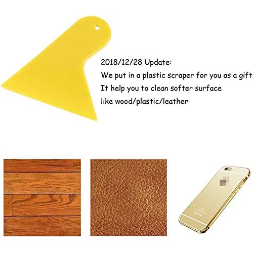 4" Wide Extendable Razor Blade Sticker/Paint Scraper Remover for Window Glass Windshield Tile Granite Wall Cleaning Hand Tool, Gum Cleaning, Stove Cleaner, SCRP-A