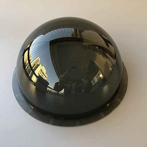 OwlCat 6.85 Inch Indoor Outdoor CCTV Replacement Smoked Color Acrylic Dome Cover Surveillance Security Camera Dome Cover Camera Housing