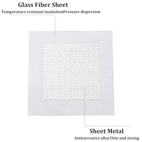 6PCS 4¡± Drywall Repair Kit, Aluminum Wall Patch with Galvanized Plate, Self Adhesive Fiberglass Dry Wall Hole Patches for Drywall Ceiling Sheetrock