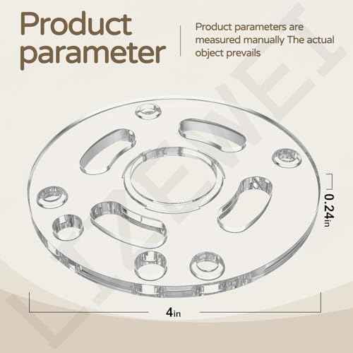 DNP613 Router Sub Base for DE-WALT 20V Compact Routers, Replace DNP613, Fits Model DCW600B, DWP611, DWP611PK More, Round