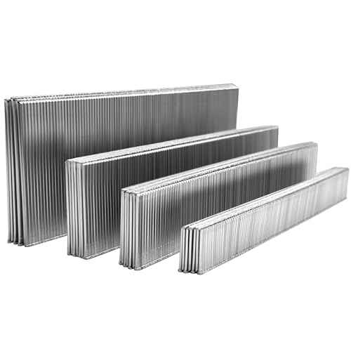 18 Gauge Brad Nails 304 Stainless Steel 18 GA Nail Gun Nails Assorted and Small Finishing Nails for Pneumatic, Electric Brad Nailer (Assorted Sizes)