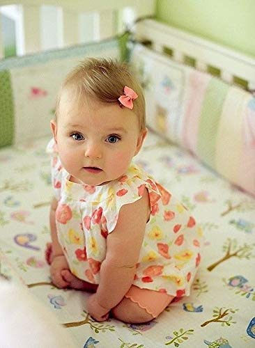 CÉLLOT Baby Hair Clips 50 Pieces 25 Colors in Pairs Baby Girls Fully Lined Bows Hair Pins Tiny 2" Hair Bows Alligator Clips for Girls Infants Toddlers
