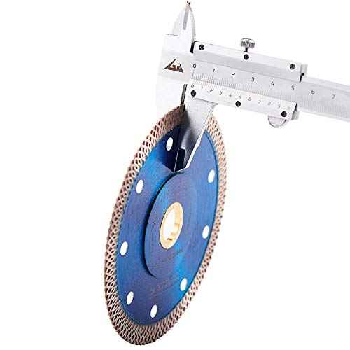 Tile Cutter Blade 4.5 Inch Porcelain Diamond Blade Ceramic Cutting Disc Wheel for Angle Grinder, Reversible Color
