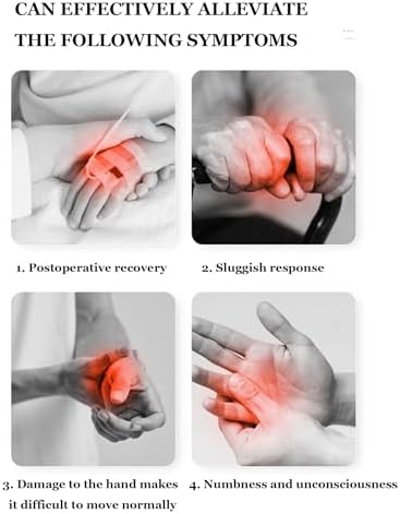 Both Hands Rehabilitation Robot Gloves, 2024 Electric Hand Function Equipment, Stroke Hemiplegia Fingers Recovery Massage Therapy, Finger Robot Rehab Gloves