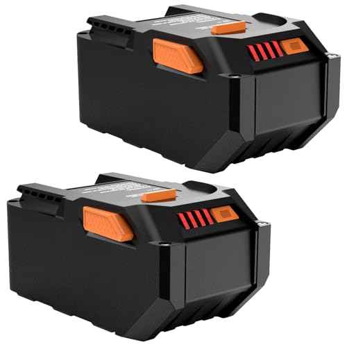 2-Pack 18V High-Capacity 6.0Ah Lithium Battery for Ridgid 18V Tools R840089 R840087 R840086 R840085 R840084 R840083 AC840085 AC840086 AC840087P