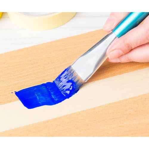 GTSE Masking Tape, 2 Rolls, 1 inch x 55 Yards (164 ft), Multi-Surface Adhesive Painting Tape, Perfect for Painting, Home, Office, School, Art, Crafts, Glass, Vinyl