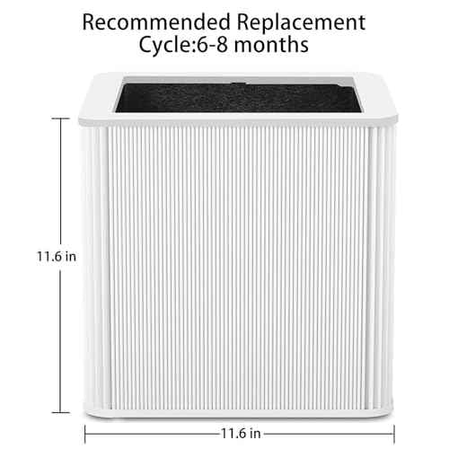 211+ Replacement Filter Compatible with Blue Pure 211+ Air Purifier,H13 True Filter and Activated Carbon Filter,2 Pack