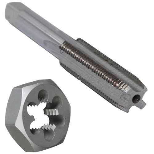 Drill America m14 X 1.5 Tap and Die Kit, HSS Plug Tap and Carbon Hex Die, POUT Series