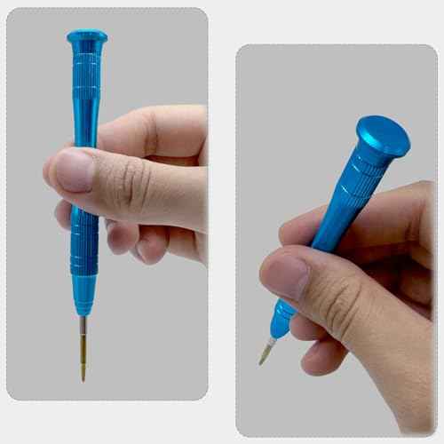 Precision Phillips Screwdriver #000, Small Phillips Screwdriver PH000/1.5mm Compatible with iPhone MacBook DJI Propeller & Switch, S2 High Alloy Steel Head, Magnetic Tip, 360¡Æ Swivel Cap