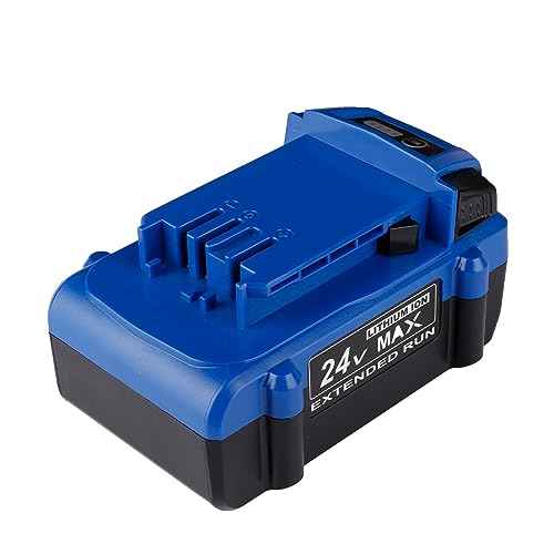 6000mAh for Kobalt 24V battrty Kobalt 24V Max Replacement Battery for All Kobalt 24V Tools Replace for Kobalt 24V Max Battery KB624-03 KB524-03 KB424-03 KB224-03 KB124-03-FBA Shipping