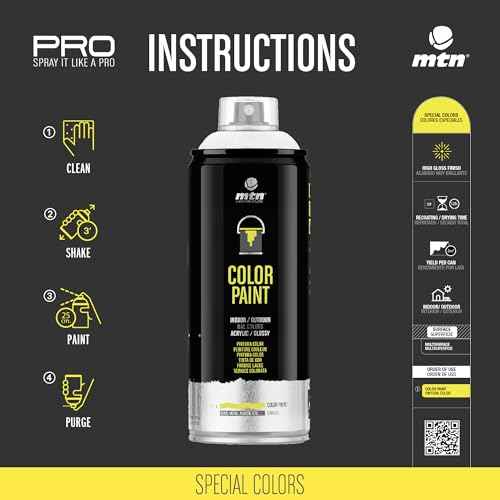 Montana Colors MTN PRO RAL-3000 Rojo Vivo 400ml