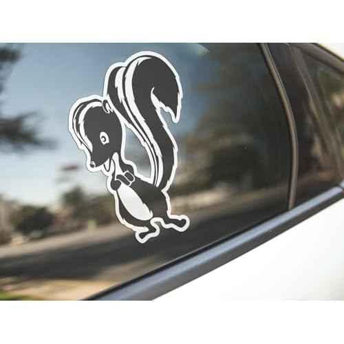 Edward & Co Sticker Skunk Works Vinyl Decal United States for Car Truck Window Laptop US (4 inches), Cartoon Rat1