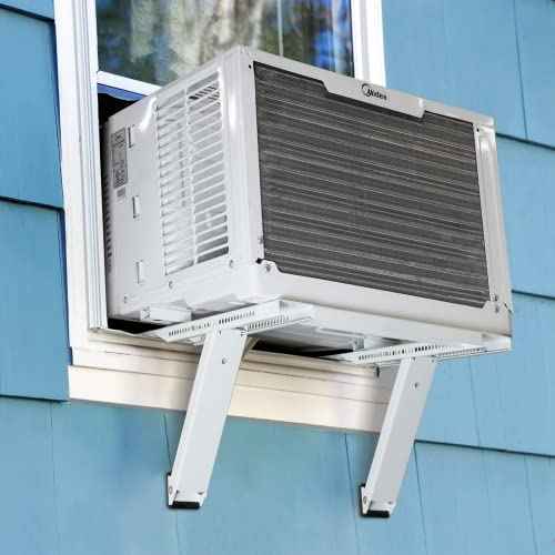 Window Air Conditioner Support Bracket, Window AC Support Bracket No Drilling Required ? Easy to Install Universal Window AC Mount,(up to 200 lbs)