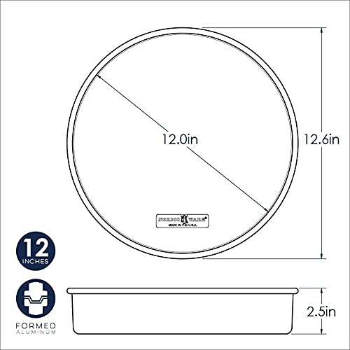 Nordic Ware Naturals Round Cake Pan, 12-Inch